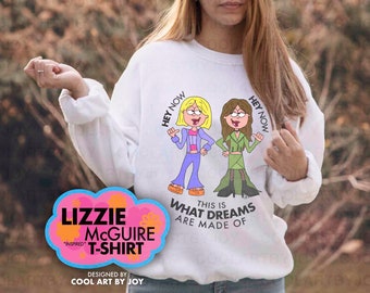 What Dreams Are Made Of Crewneck Sweatshirt | Lizzie McGuire Crewneck Sweatshirt, Throwback, Early 2000s