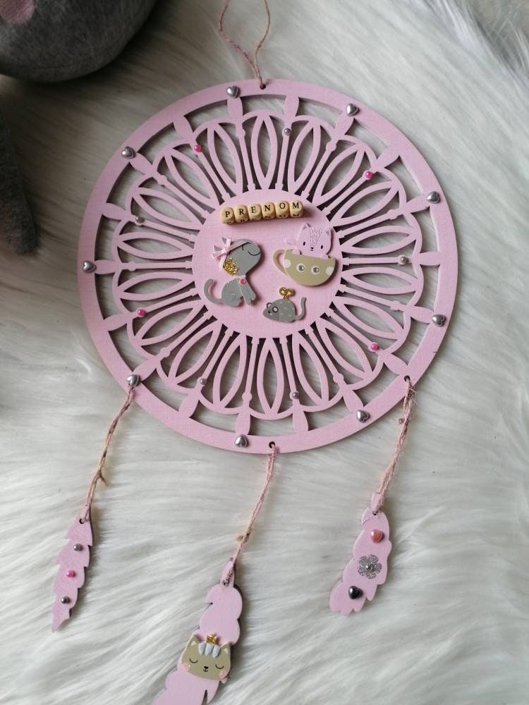 Attrape Rêves Petits Chats à Personnaliser