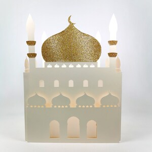 XL mosque for handicrafts with 3D effect color selection image 4