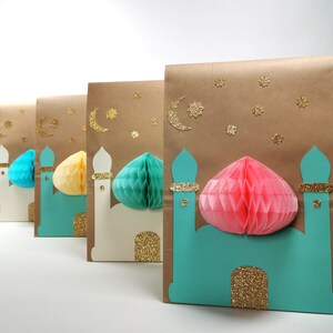 Mosque paper bag set (set of 4)