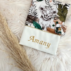 Personalized health record cover Savannah Baby gifts birth gift