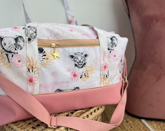 Sac à langer Savane Rose imperméable pour fille