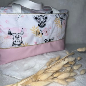 Savane Rose waterproof diaper bag for girls image 7