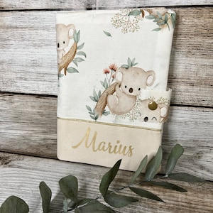 Protège carnet de santé personnalisé koalas idée cadeau de naissance pour bébé Cadeaux pour bébés