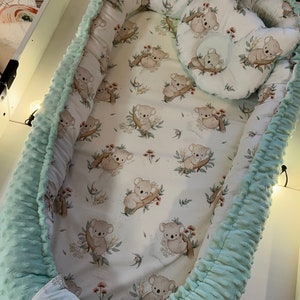 Cocon réducteur de lit pour bébé Koala image 3