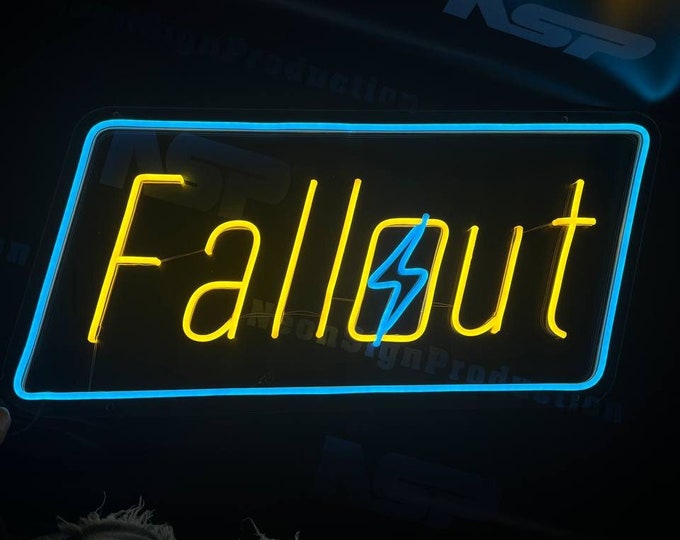 Fallout Sign - Etsy