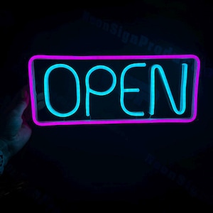OPEN Neon Sign,Open led sign, Open sign, We are open neon light, Open sign for business, Shop neon sign, Store neon sign, Open decor