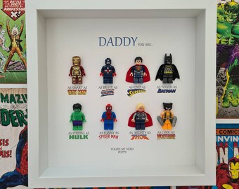 Personalised Superhero Son Hero Gifts Birthday Thank You Christmas Keepsake