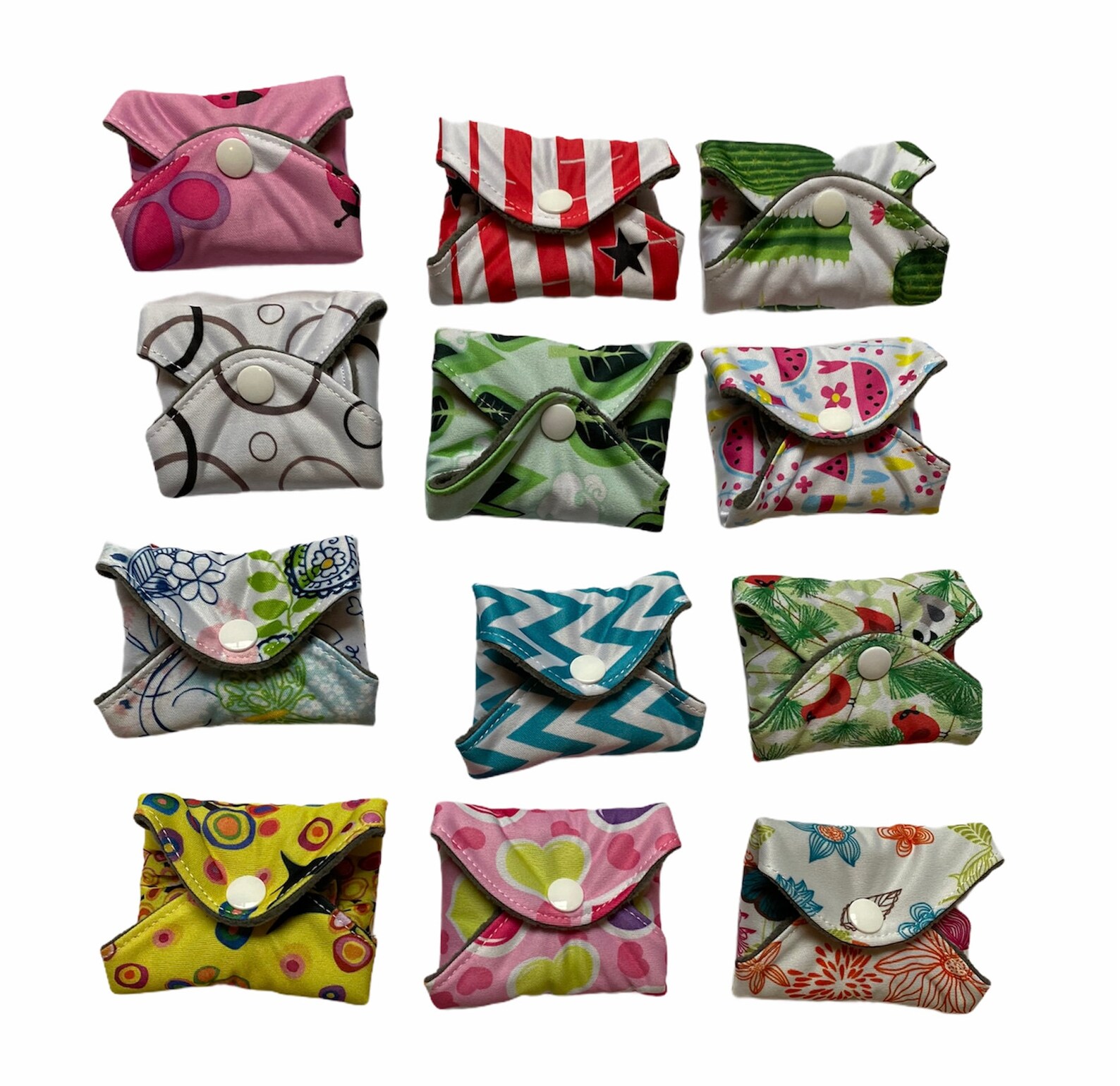 Ecofriendly Reusable Sanitary Pads Pack of 3 High Quality Etsy