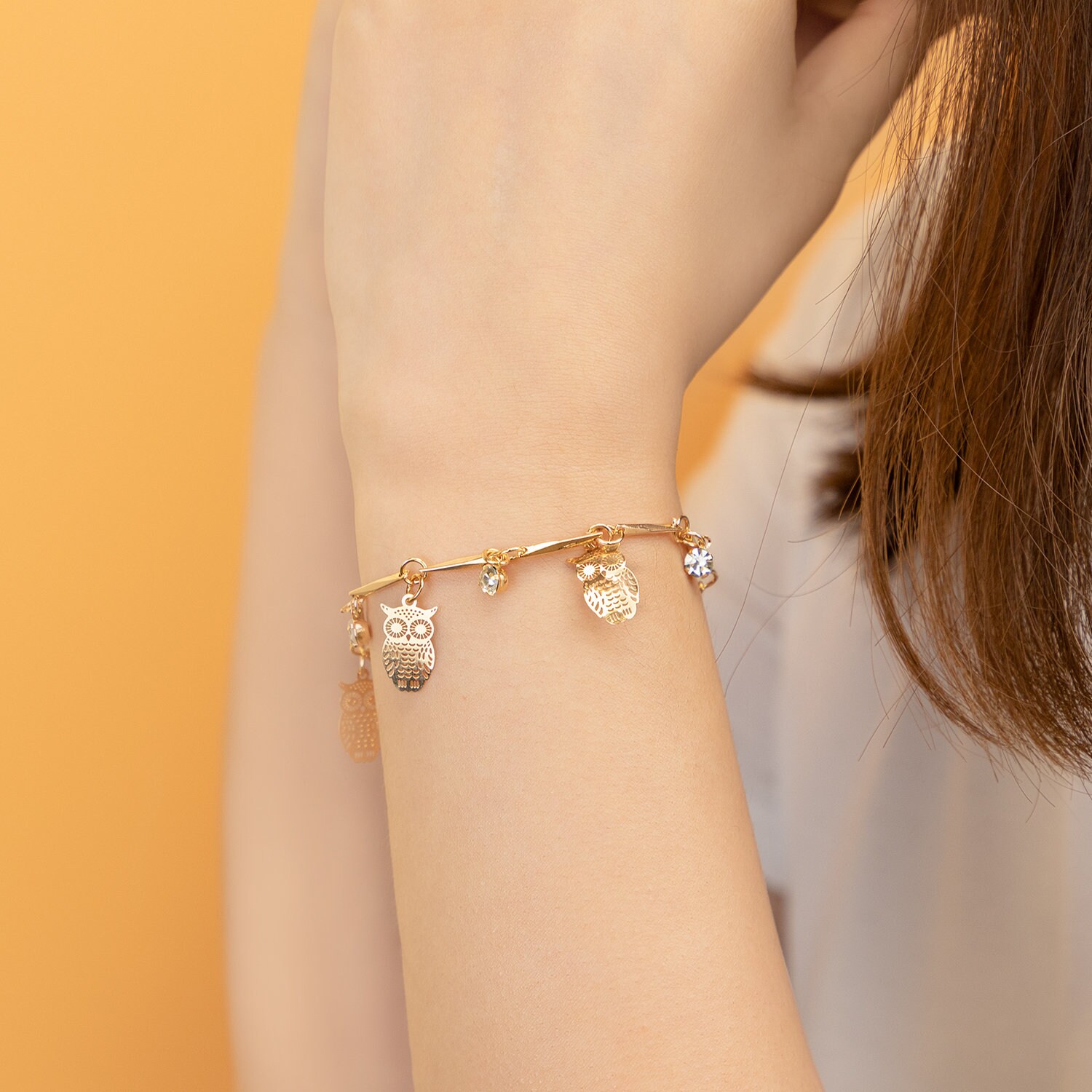 Owlsome Gold Charm Bracelet – Owlsome Bracelets