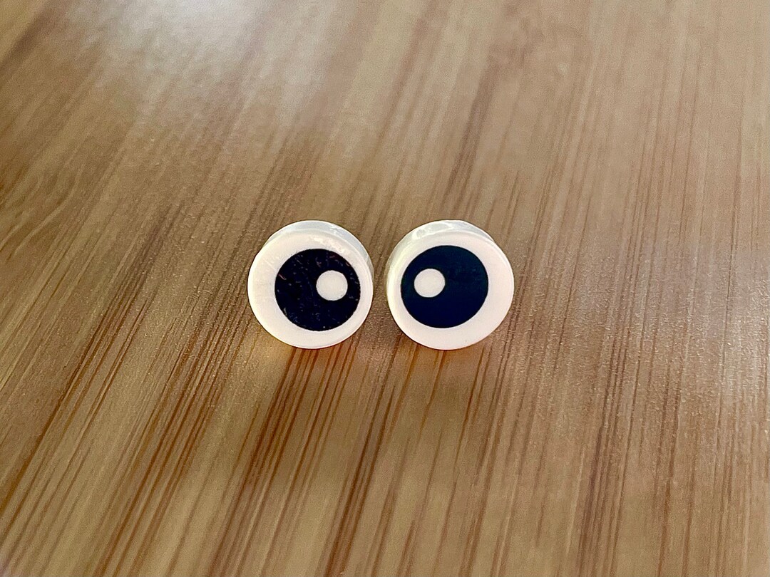 Googly Eye Earrings Open Eyes Winky Eyes Angry/ Sleepy Etsy