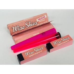 Wise Skies Pink Rolling Papers & Pinke Filterspitzen und Pink Doob Tubes