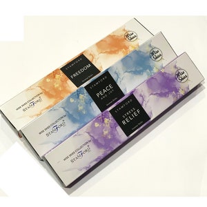 3 Pack of Natural Vegan Incense Sticks Calming Christmas Gifts Stocking Fillers Dhoop Made in India