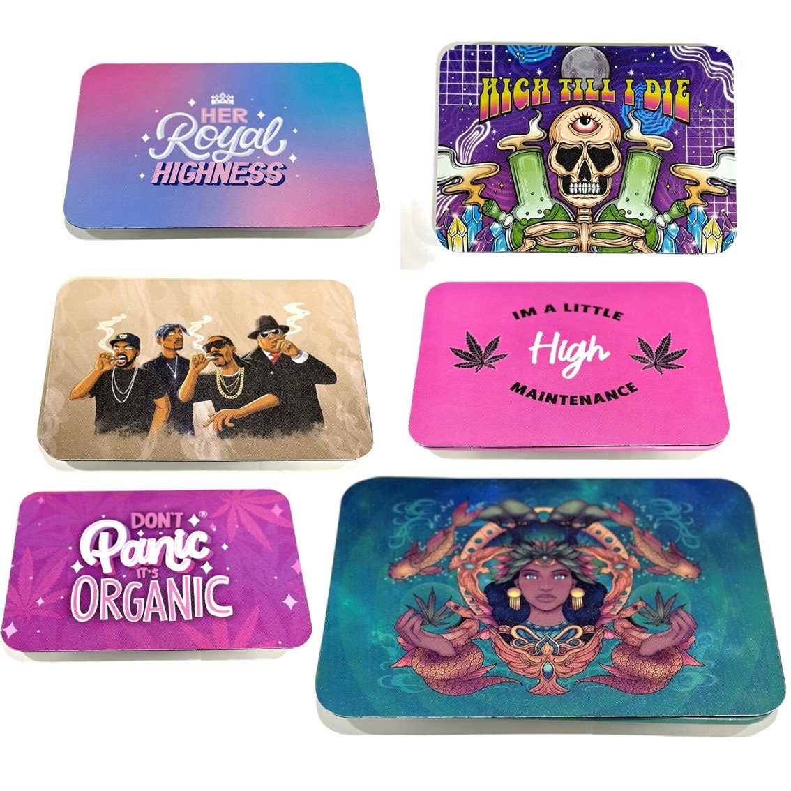 Witchcraft Rolling Tray w/ Magnetic Lid - 11''x7'' - GalsCandy
