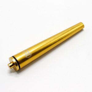 Gold Metal Joint Holder Doob Tube Key Ring Water Resistant