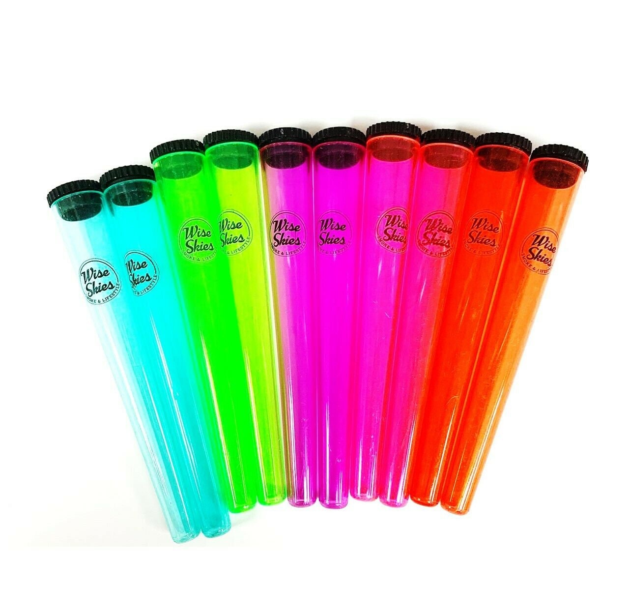 10 x Rainbow Joint Holders Doob Tube Cigarette Holders Rolling Etsy