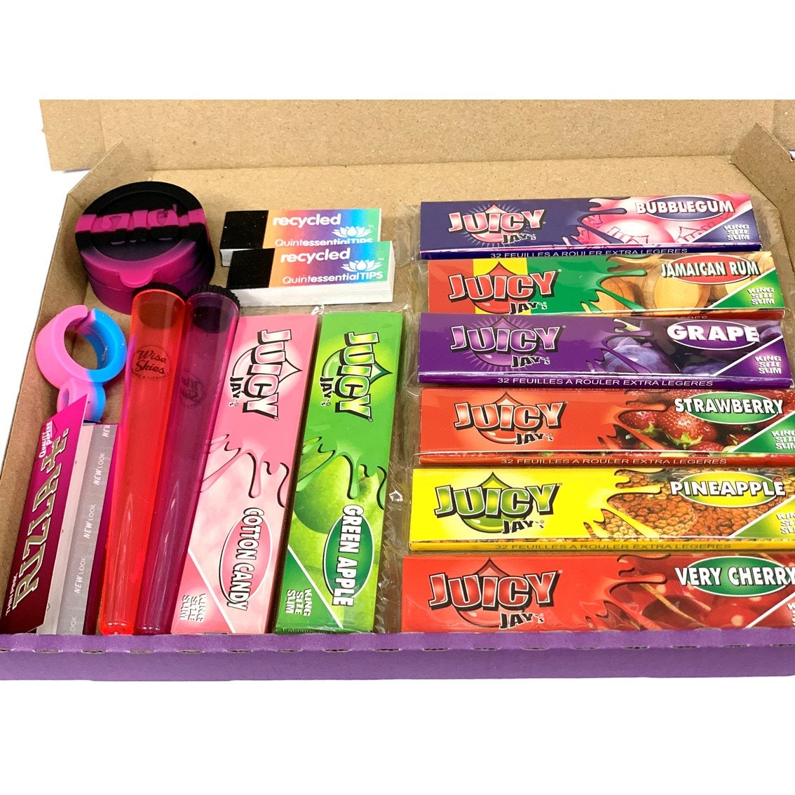 最適な価格 Juicy Jay Holders Joint Papers, Rolling - Set Smoking サーフィン・ボディボード