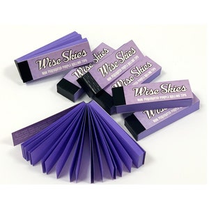 Wise Skies Lila Púrpura Puntas de Rollo Puntas de filtro Papel de Rolling Papers Accesorio
