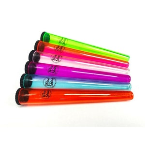 6 x Rainbow Joint Holders Doob Tube Cigarette Holders Rolling Paper Holder Gift