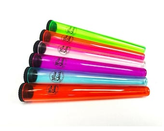 6 x Rainbow Holders Tube Holders Rolling Paper Holder Gift