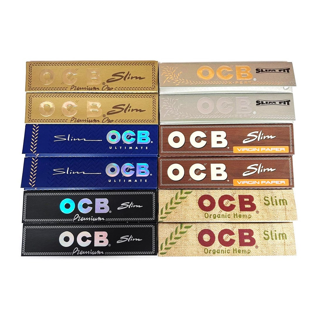 12 x OCB Feuilles à rouler OCB Premium Chanvre biologique vierge non  blanchi à combustion lente -  France