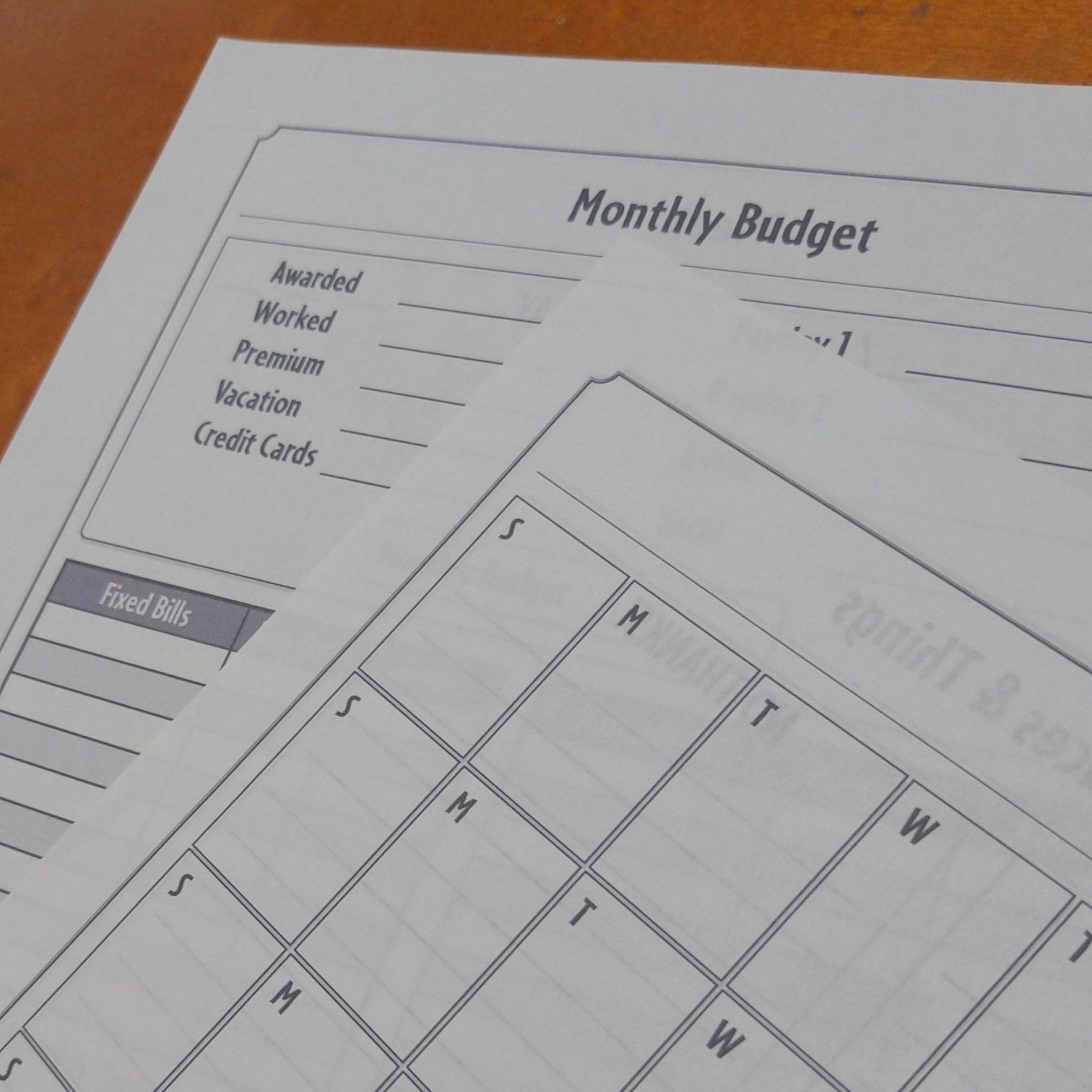Flight Attendant Planner Yearly and Weekly Blank Horizontal Grid ...