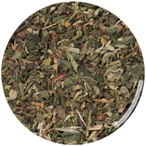 MERRY MINT Tea | ORGANIC | Loose Leaf Tea | Mood Improver | Spearmint | Nettle | St. John’s wort | Valerian root | Damiana leaf