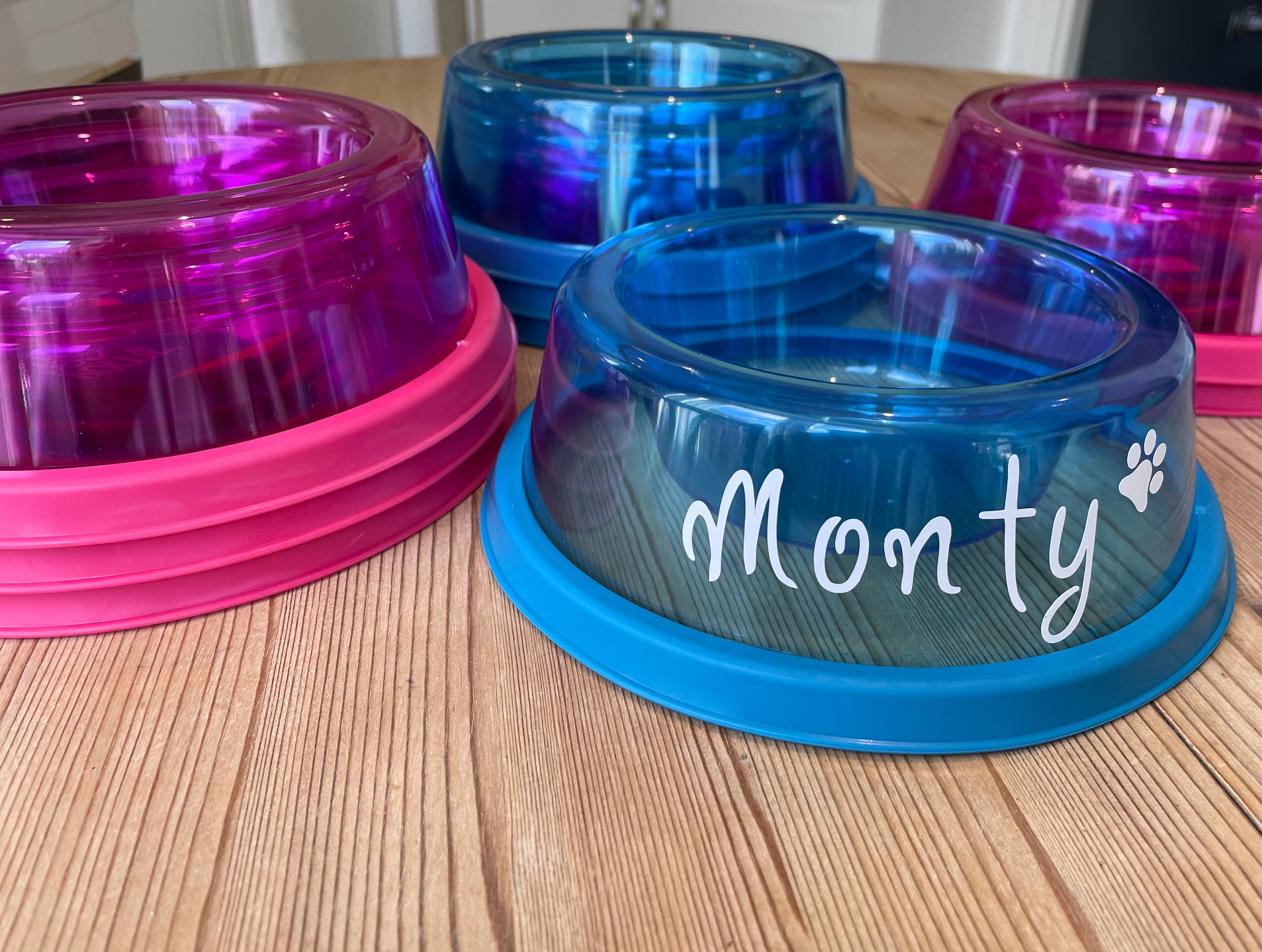 Small personalised dog bowl Etsy