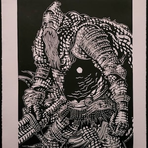 GAEL - Dark Souls 3 - Linoldruck
