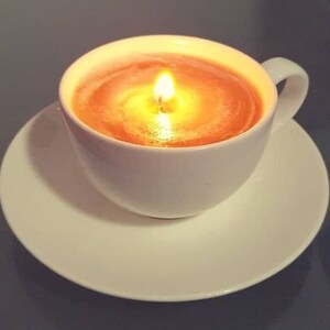 Teacup and Saucer Candle