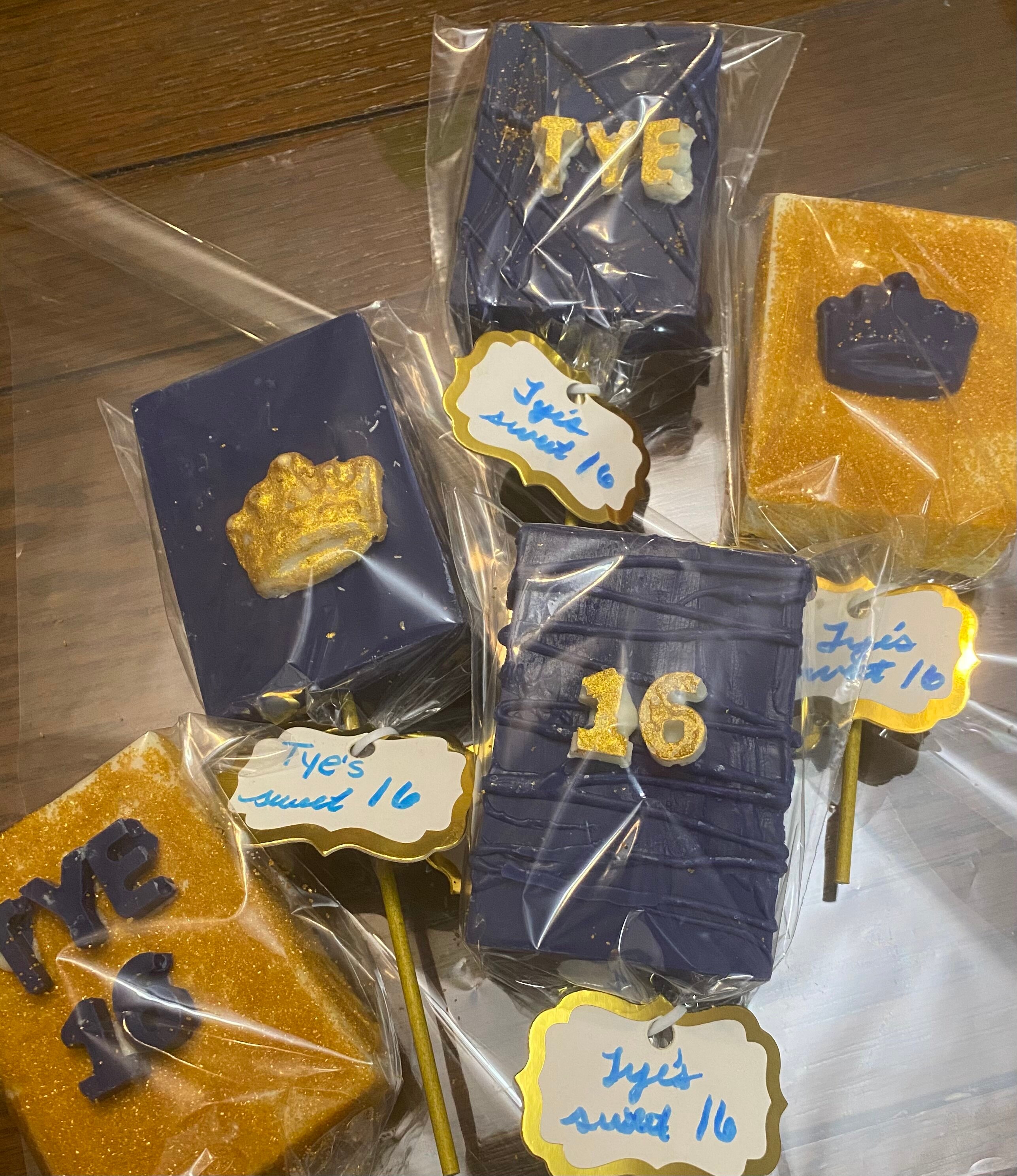 Chocolate Covered Rice Krispies Treats Etsy