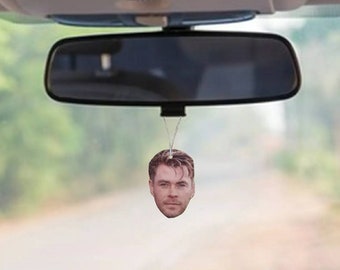 Ambientador de coche de Chris Hemsworth, ambientador de aire de Actor, ambientador de aire de Thor, ambientador de novedad, ambientador de TV, regalo