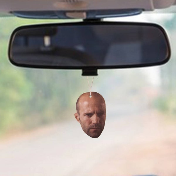 Jason Statham  Car Air Freshener, Actor Air Freshener The Meg Air Freshener, Novelty Air Freshener, Fun Air Freshener Gift Present