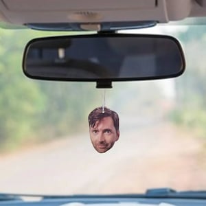 David Tennant Car Air Freshener Actor Air Freshener Doctor Who Air Freshener Novelty Air Freshener TV Air Freshener Gift Present