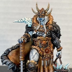 Haelgra Frost Giant Jarl | FROST GIANT | Resin | Painted or Unpainted | 32mm