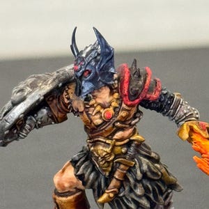 WARDUKE | Evil Fighter | Resin | UNPAINTED or PAINTED | 32mm and 75mm