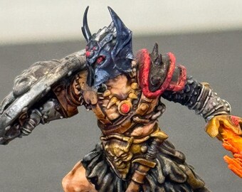 WARDUKE | Evil Fighter | Resin | UNPAINTED or PAINTED | 32mm and 75mm