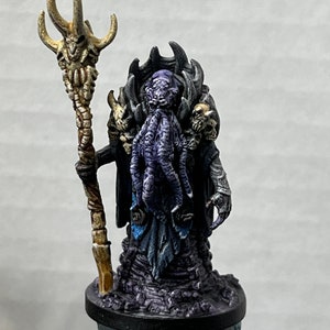 Mindflayer DND Resin 28mm Scale Dungeons & Dragons, Pathfinder Tabletop Miniature