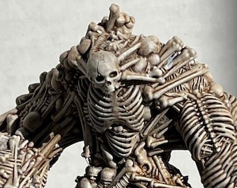 Bone Golem DnD Miniature 28mm Scale Dungeons & Dragons, Pathfinder Tabletop Miniature
