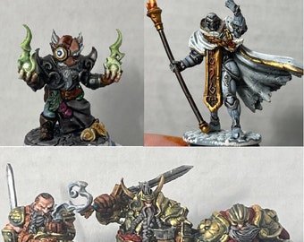 Custom Pro Painted RPG Miniature - Read Description Please