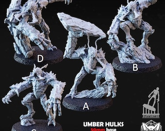 Umber Hulk | Resin | Painted or Unpainted | 32mm