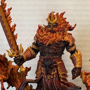 Brehmohr the Eternal Flame | FIRE GIANT | Resin | Painted or Unpainted | 32mm
