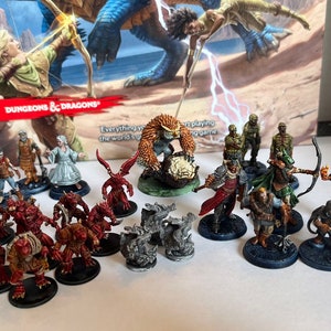Isola di Stormwreck dipinta da Pro - Tutte le miniature; Set base in resina di Dungeons and Dragons