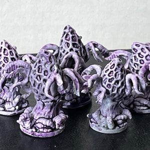 Violet Fungi DND, 28mm Scale resin Dungeons & Dragons, Pathfinder Tabletop Miniature