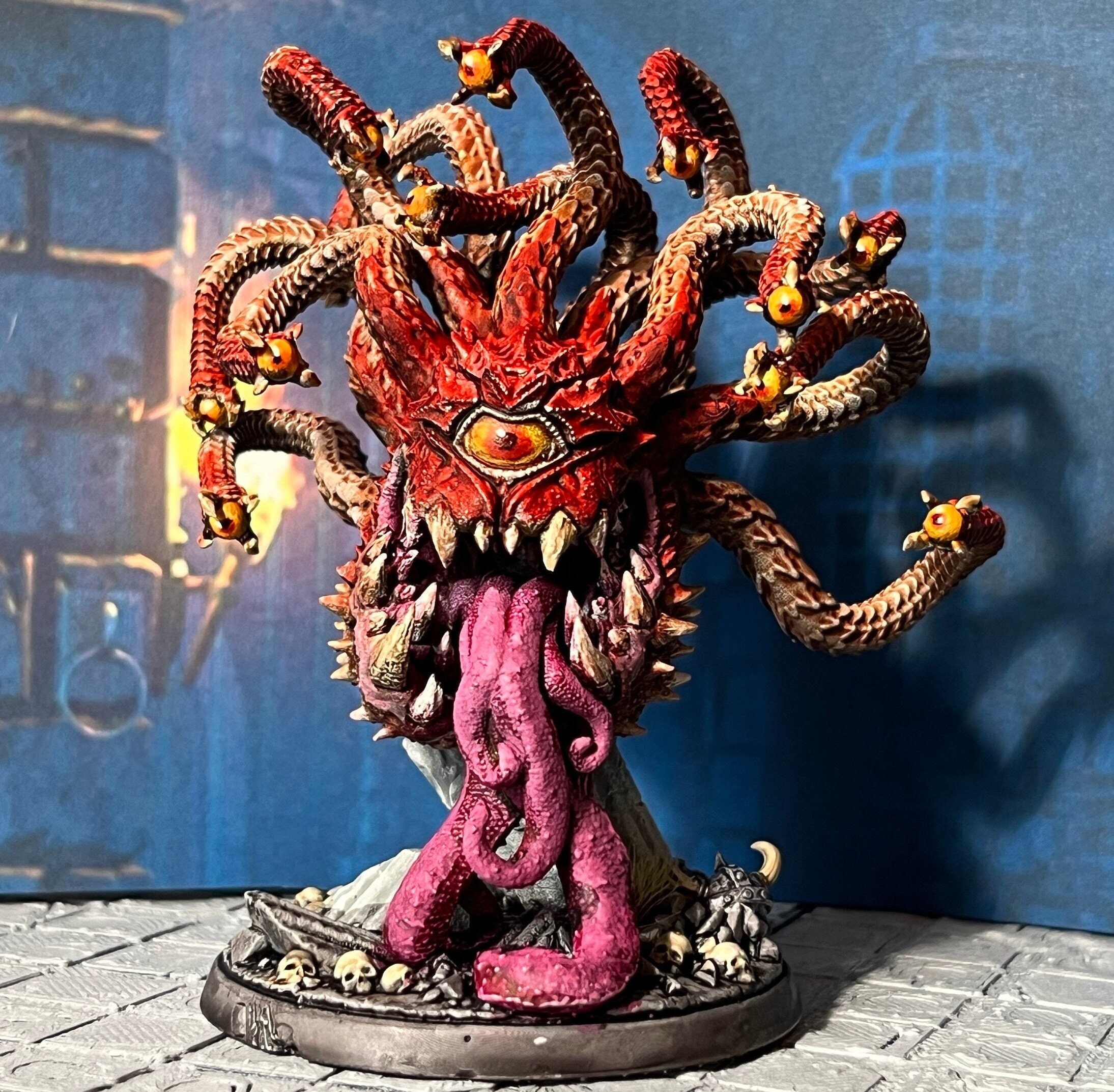 Zikur | Beholder/eye Tyrant | Resin | Painted or Unpainted | 32mm