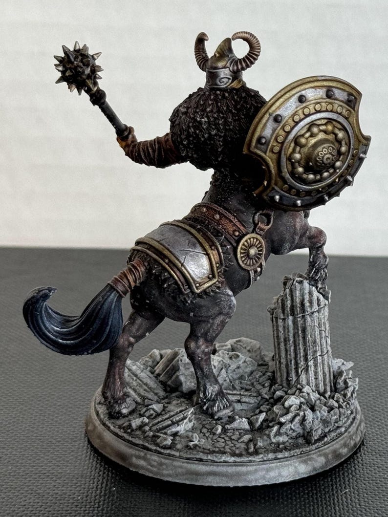 Centaur | Centaur Warrior | Resin | Painted or Unpainted | 32mm and ...