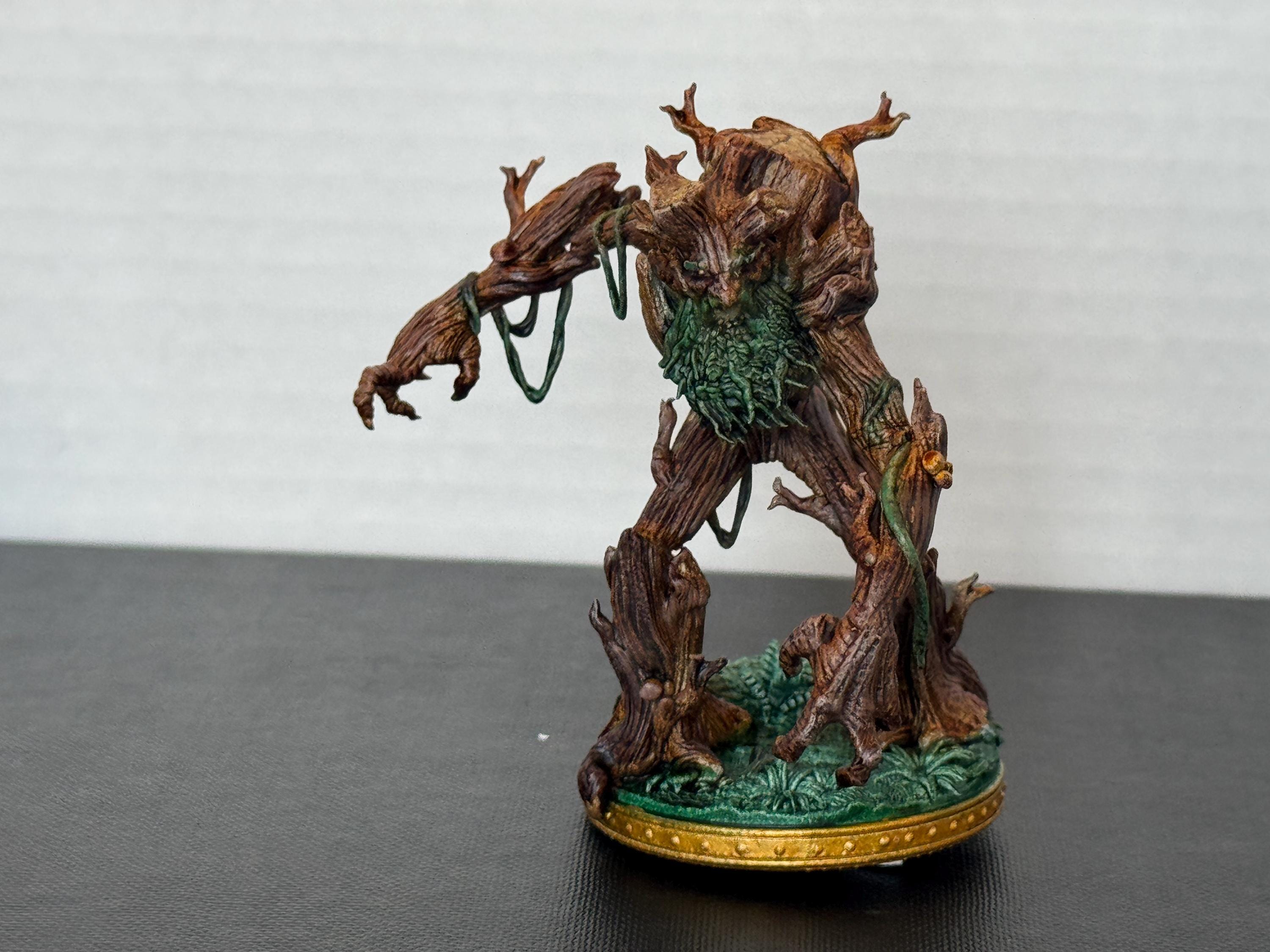 Trycant Tree Treant | Tree Creature | Resin | Painted or Unpainted | 32mm - Etsy
