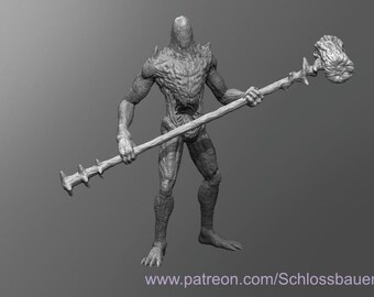 Thaalud | Tall Warrior | Resin | Painted or Unpainted | 32mm