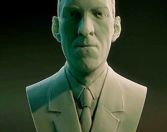 H.P. Lovecraft | Lovecraft Creator | Resin | Painted or Unpainted | 32mm