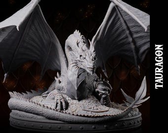 Tauragon | Green Dragon | Resin | Painted or Unpainted | 32mm